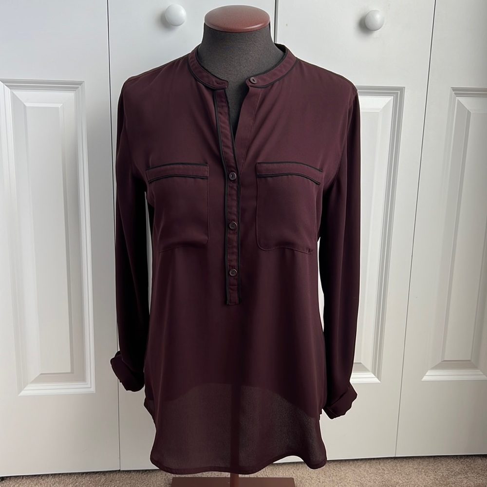 Ann Taylor Loft blouse, size small.